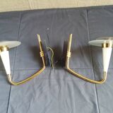 Paire d"appliques design minimalistes