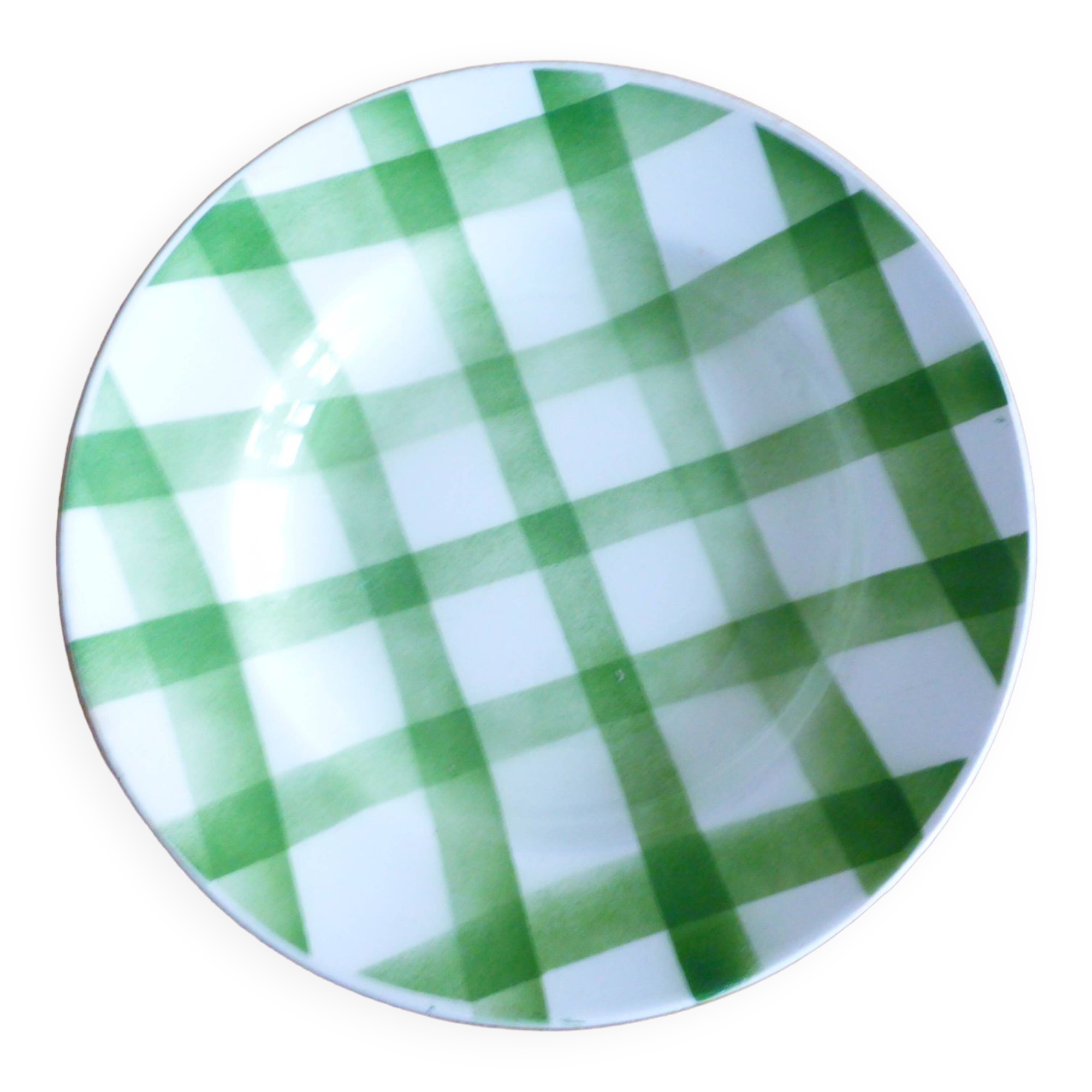 1 assiette creuse moulin des loups et hamage nappe