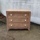 Commode art déco en bois naturel