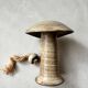 Set of three ceramic mushroom oil lamps by Freek Berends from the 1970s.
