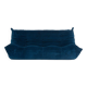 Canapé trois places Togo en tissu bleu foncé par Michel Ducaroy pour Ligne Roset