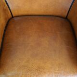 Sheepskin Armchair in Excellent Condition with a Luxurious Appearance