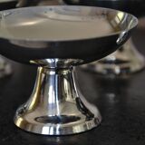 6 impeccables coupelles inox Guy Degrenne