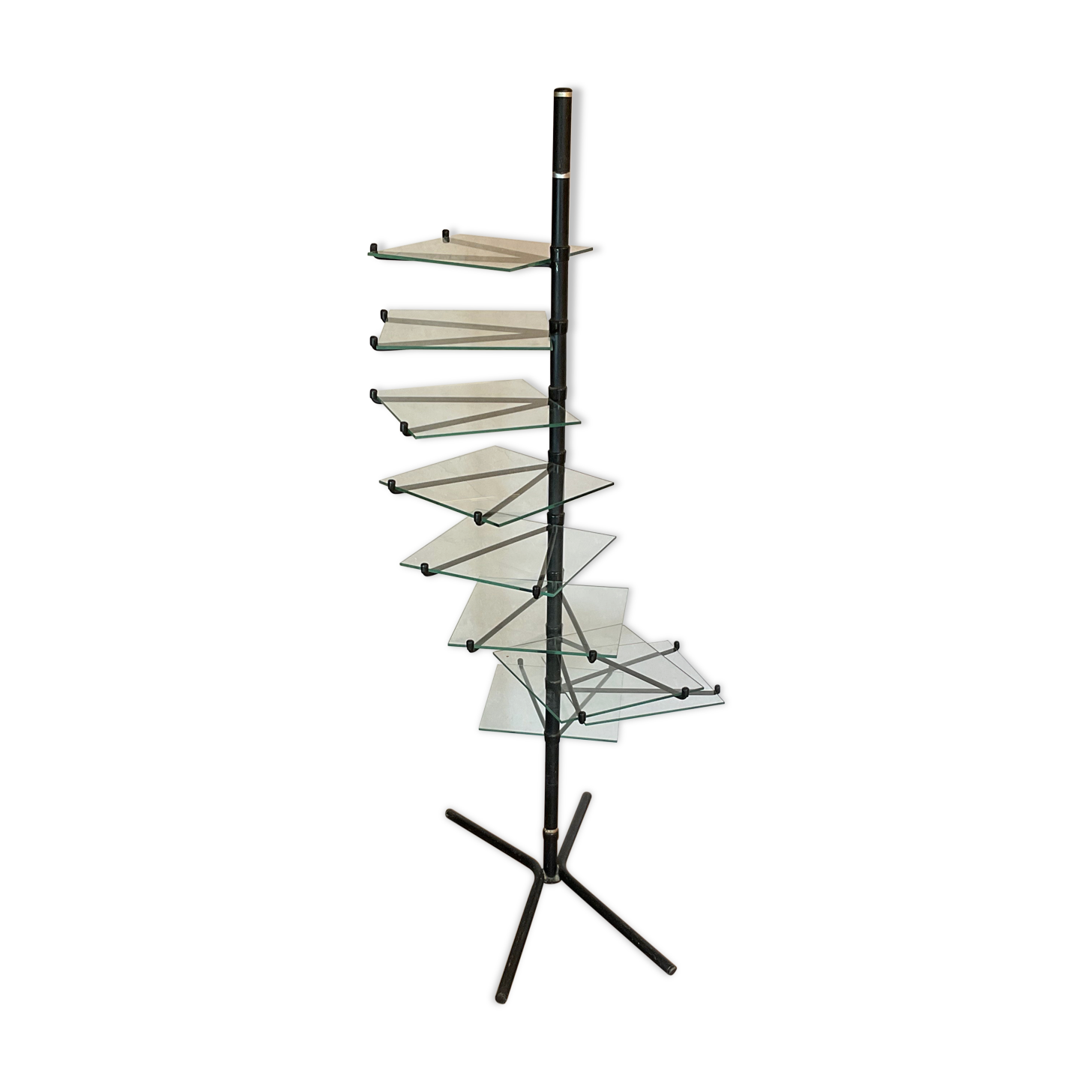 Vintage store rotary shelf displays year 50-60