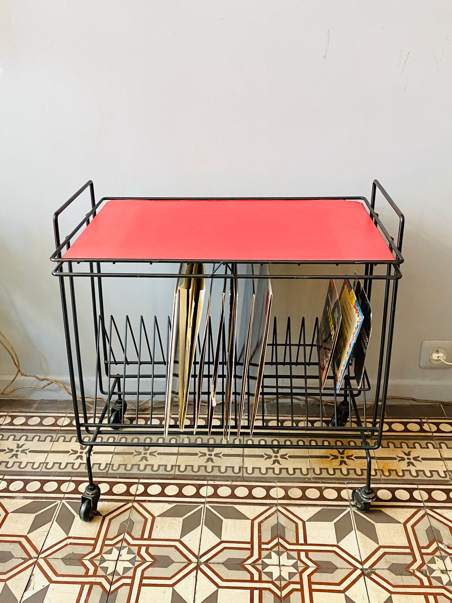 Meuble Hi FI et rangement disques vinyles