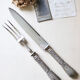 Leg knife and fork