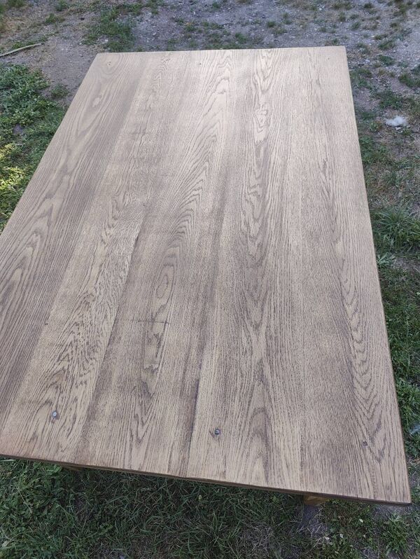 Ancienne table de ferme en chene