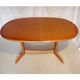 Table ovale extensible scandinave en teck G Plan