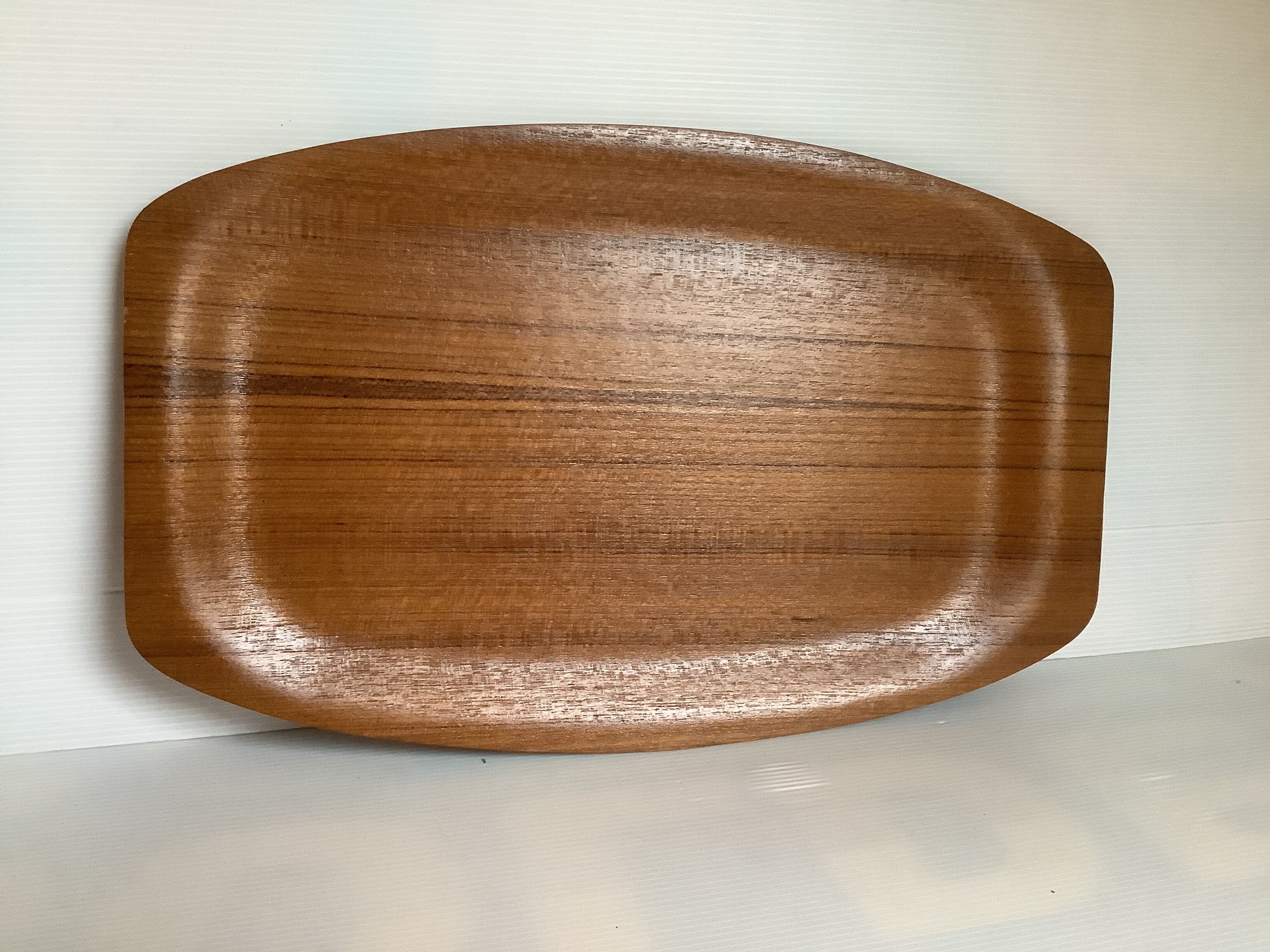 Old wooden tray made in Japan