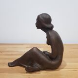 Achatit, woman figurine, Germany, 1960s/1970s.