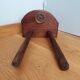 Tripod stool cowherd end of sofa