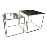 Tables gigognes de Max Sauze 1970