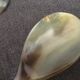 Set of 7 horn and wood spoons