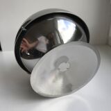 Metal sugar bowl style space age seventies 70s