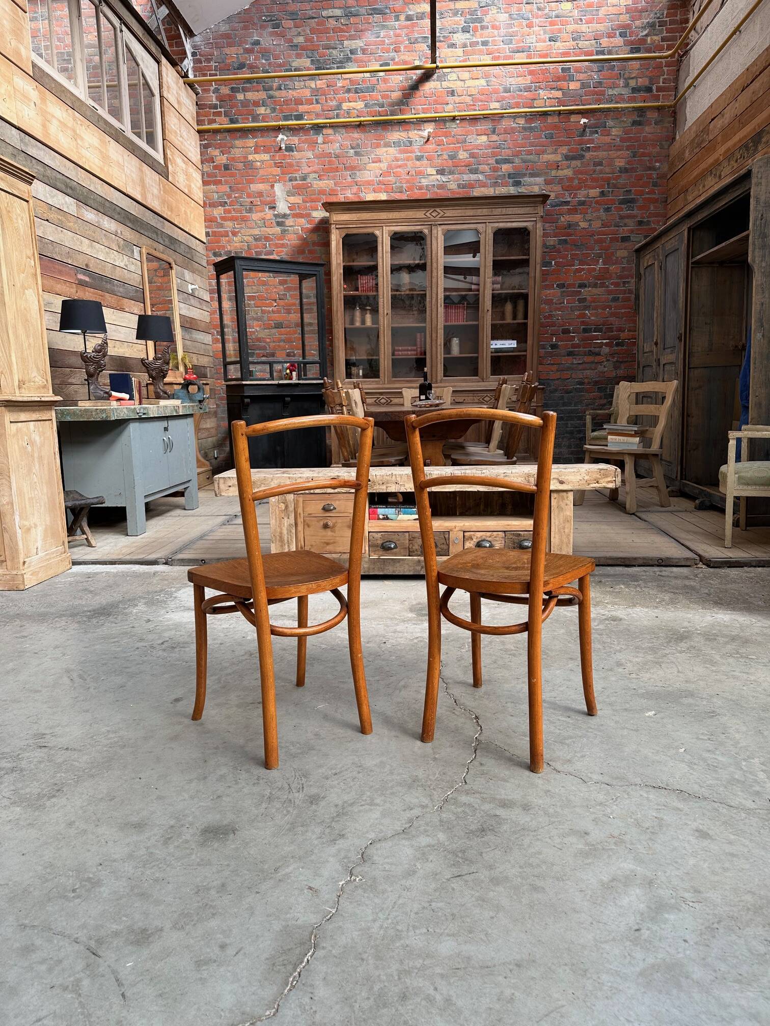 Paire de chaises bistrot