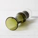 Small Olive Green Glass Vase - Tamara Aladin Riihimäen Lasi Finland 1960s