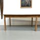 XXL table with 6 legs in solid pine and rubberwood