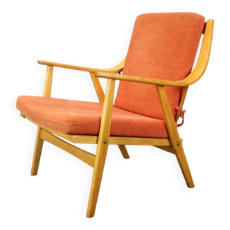 Beech armchair by TON, Czechoslovakia, 1970s
