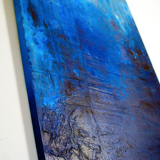 Tableau bleu profond Yannick Leniger