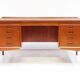 Sculpted 1960s Danish Desk in Teak by Svend Aage Madsen