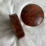 Round thuja wooden box from Maric