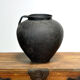 Antique earthenware pot from Moldova, circa 1850
