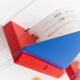 Set de lampes murales Stoja multicolores de style Memphis en métal peint par IKEA x Sottsass, années 1980.