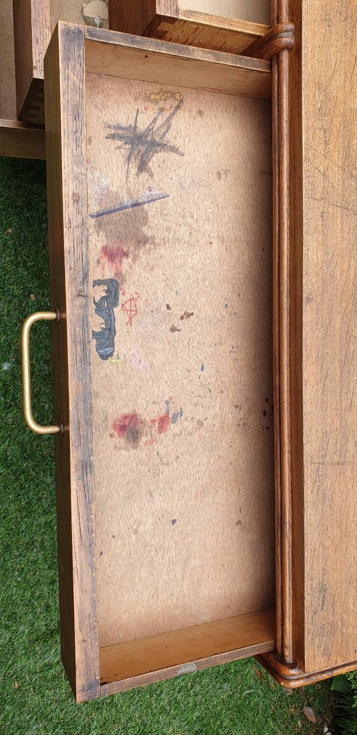 Oak desk from the 50s/60s