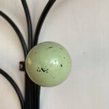 Wall mounted coat rack