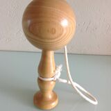 Old bilboquet in varnished wood / vintage 60s-70s