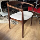 Kai Kristiansen Troja armchair in teak circa 1960.