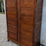 Linen cupboard wardrobe René Gabriel reconstruction 1940s-1950s Parisian