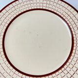 Set of 6 flat plates Longchamp model "Colmar"