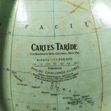 Globe world map George Philip London 1962 Taride design 60's
