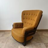 Guillerme et Chambron Oak 'Denis' Armchair