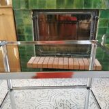 Convertible vintage rolling serving cart