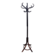 portemanteau perroquet, teinte bois foncée