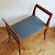 Elegant Art Deco Piano Seat/Tabouret, Europe, 1920s