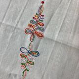 Handmade antique table runner
