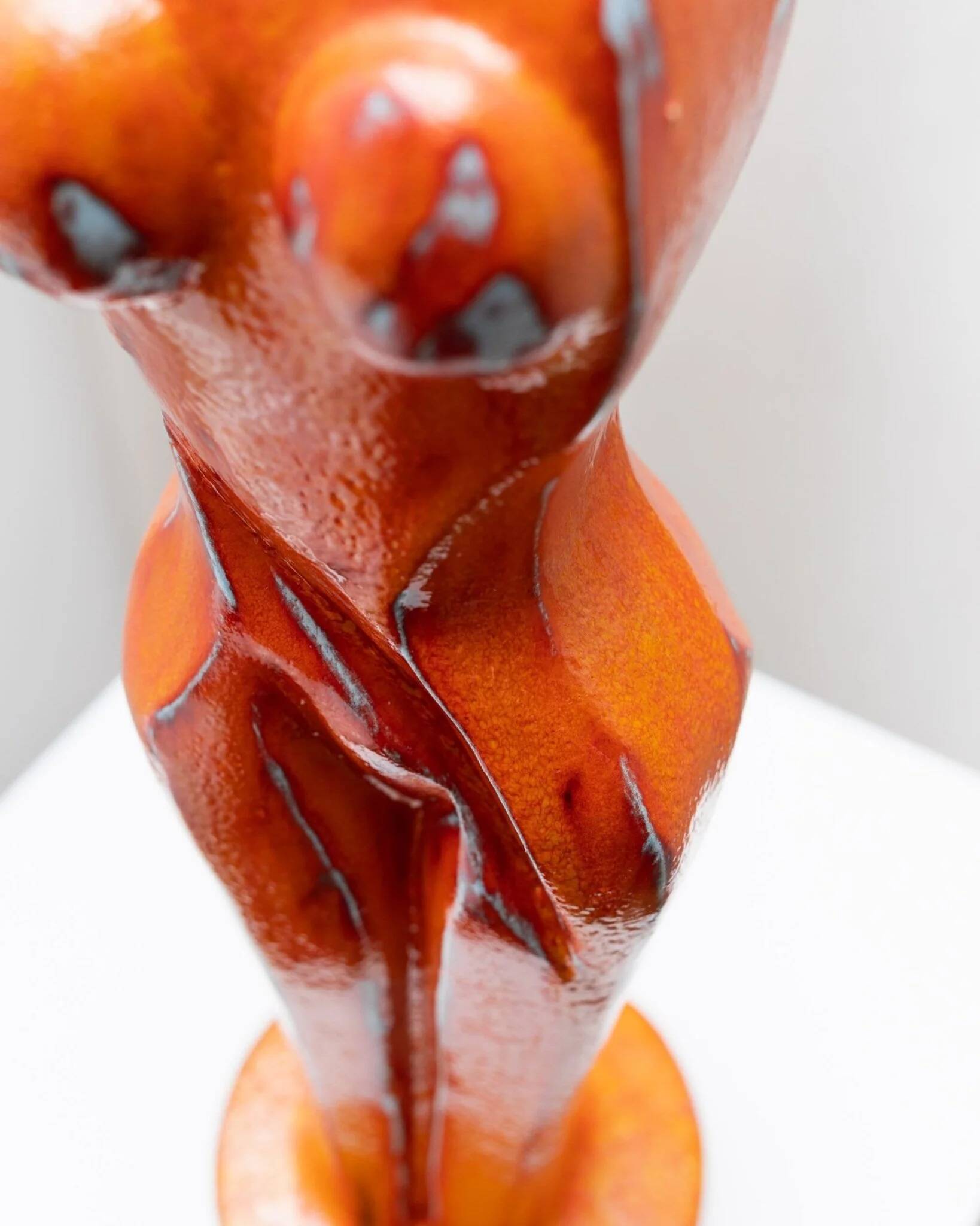 XL ceramic statue by Hugo von Ott - 42cm - Mid Century Design