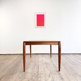 Mid-Century Modern Danish Dining Table in Teak by H.W. Klein for Bramin, Extendable, 1960