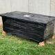 Table de ferme bois brut 200 cm