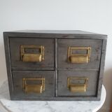 Metal storage cabinet