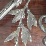 Art deco bronze wall lamp