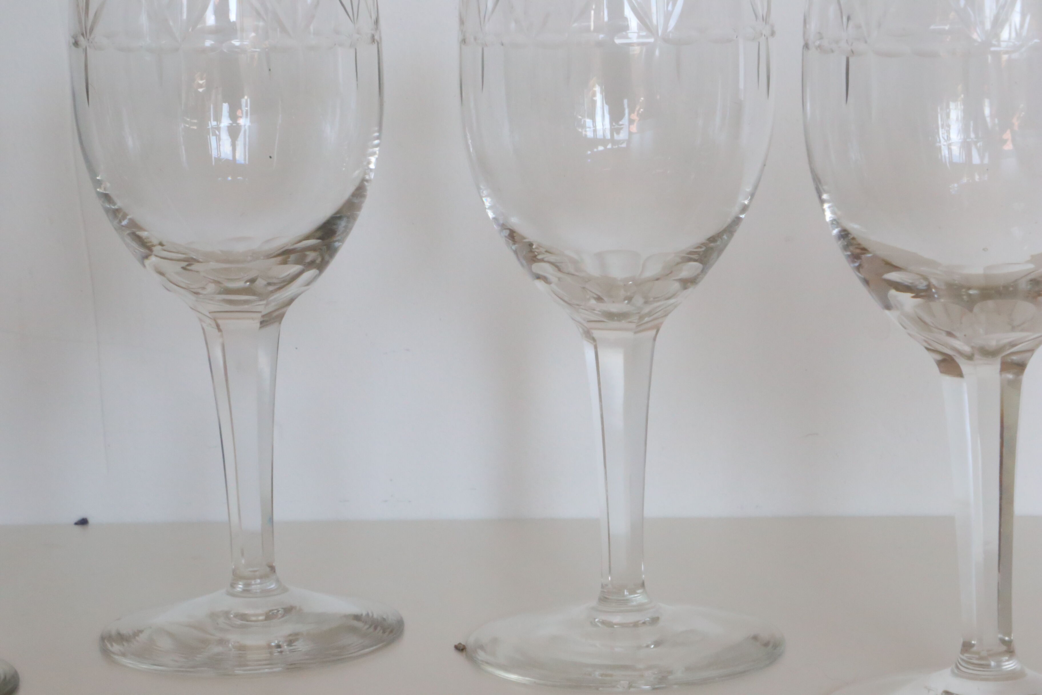 Wine glasses from the 1940