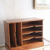 Office sorter, old wooden document holder