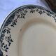 Flat plate of the longchamp earthenware factory, doria model,  iron land