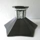Coupe Art Deco en céramique noire et crispée, France, Saint Clément