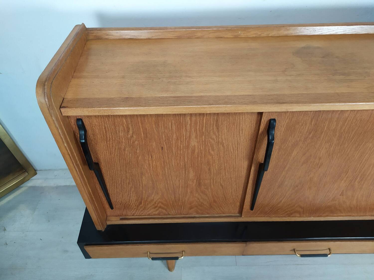 Vintage oak enfilade