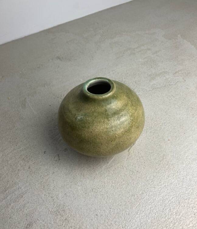 Ceramic soliflore vase, John J Dunn